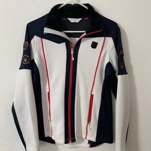 NWOT Spider knit fleece jacket